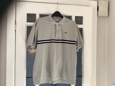 Lacoste Polo Shirt Grey Size M