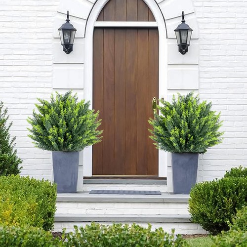 Set artificial topiary - set,