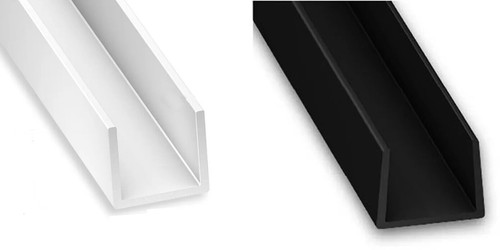 Pvc profile square trim - square,