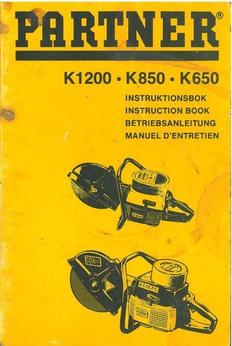 Partner disc cutter saw k1200 - partner,