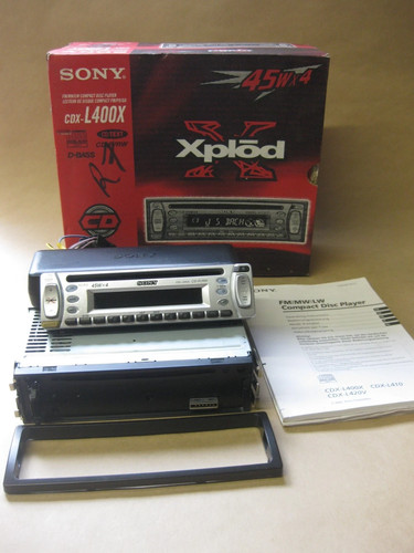 Vintage sony cdx l400x - vintage, cdx-l400x