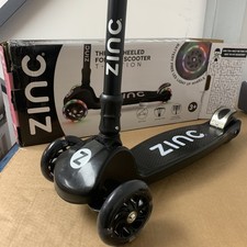 Zinc Three Wheeled Folding