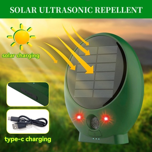 Solar ultrasonic garden - ultrasonic,