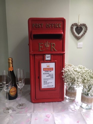 Wedding post box - box, in