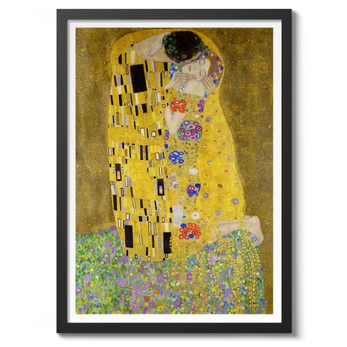 The kiss gustav klimt - kiss, by
