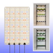 Under Cabinet Grow Light, 3 Color Modes Full Spectrum Plant Lights for Shelve...