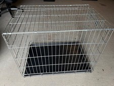 SAVIC SILVER DOG PET CAGE
