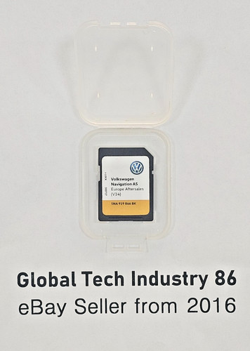 Volkswagen sat nav card - nav,