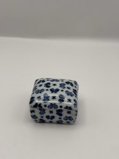 Blue & White Ceramic Trinket