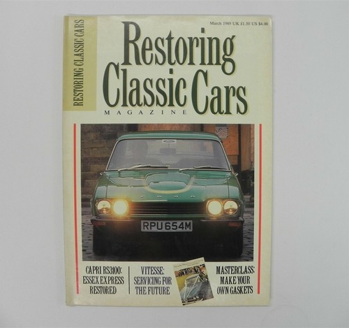Restoring classic cars capri - restoring,