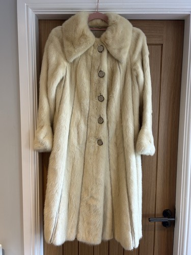 Vintage white mink - vintage,