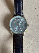 breitling blue dial navitimer