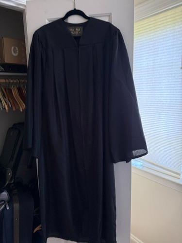Graduation gown black - gown,,