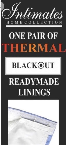 Blackout curtains linings - blackout,