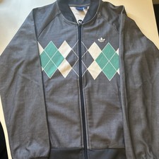 adidas Originals Argyle Track Top Jacket - Ivan Lendl - Small