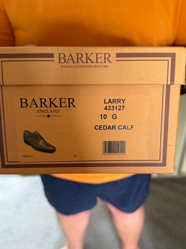 Barker shoes larry size 10g - larry,
