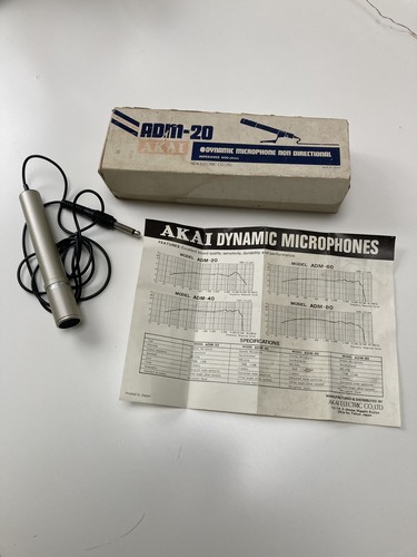 Akai adm vintage dynamic - adm-20,