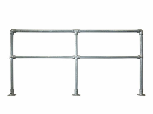 Galvanised steel key clamp - steel,