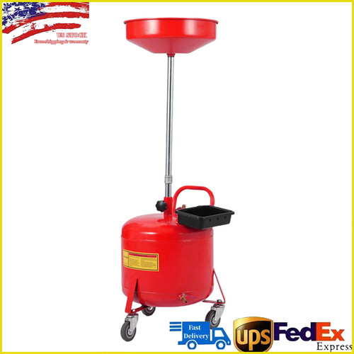 Portable waste oil drain tank - portable,