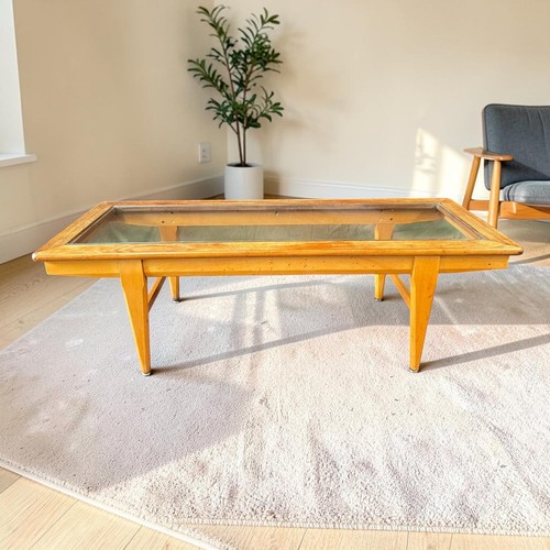 Mid century teak coffee - century,