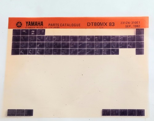 Yamaha enduro dt80mx 12x - yamaha,