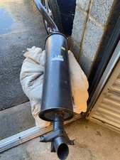 Mercedes W123 rear exhaust box