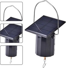 Solar Powered Wind Spinner Solar Motor Garden Hanging Ornament Electric Tools