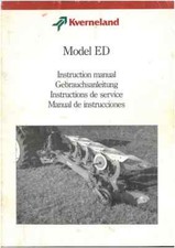 Kverneland Plough Model ED