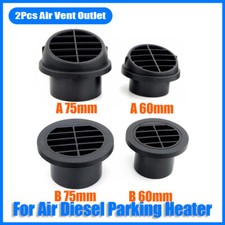 2pcs 60mm 75mm Air Vent Outlet