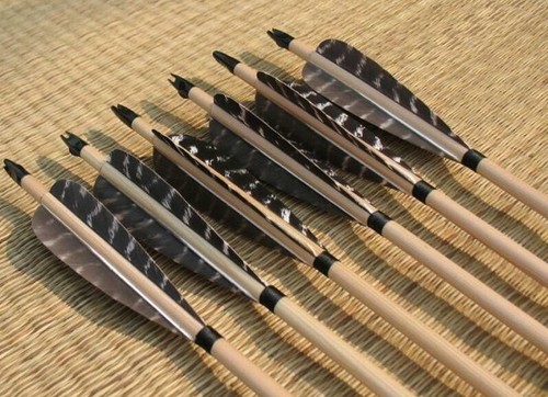 Archery wooden arrows - 31'',