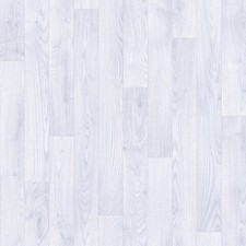 Pale Grey Wood Effect Vinyl Lino Flooring Sheet Roll – Aveo 090S