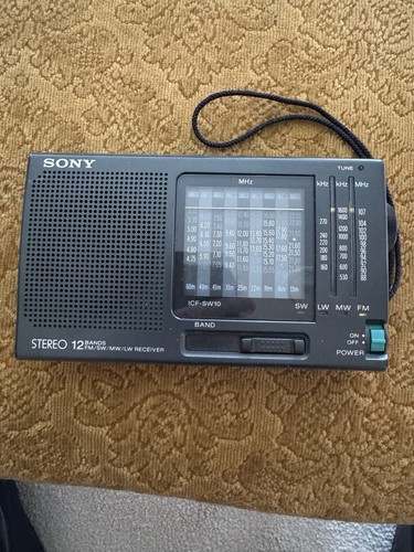 Sony icf sw10 - sony, portable