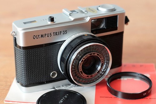 Olympus trip serviced - olympus,