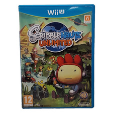 ScribbleNauts Unlimited (Nintendo Wii U, 2013) PAL Pegi 12 WB Games