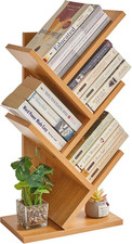 YMYNY 4 Tier Tree Bookshelf
