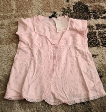 LILI GAUFRETTE GIRLS PINK TOP
