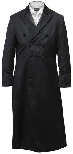Men wool victorian frock - men's,