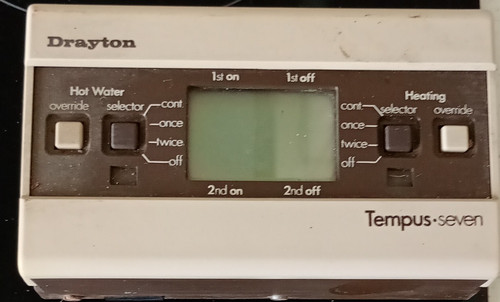 Drayton tempus seven heating - seven, &