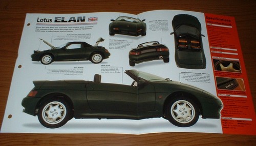1991 lotus elan original - lotus,