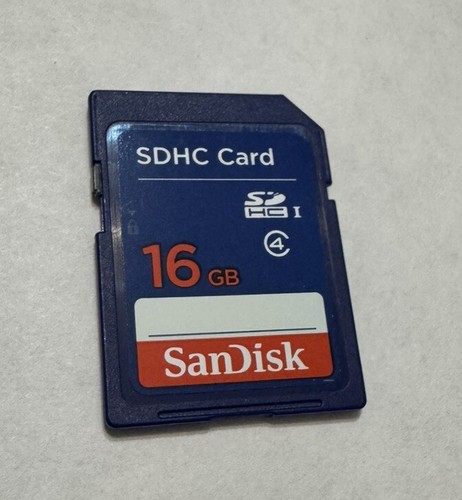 Sandisk 16gb class sdhc - sandisk,