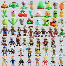 PLANTS vs ZOMBIES PVZ Teddy Stuffed Soft Plush Toy Kids Birthday Halloween Gifts