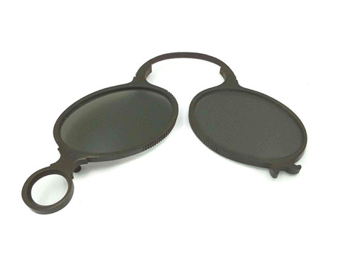 Antique smoky pince nez - smoky,