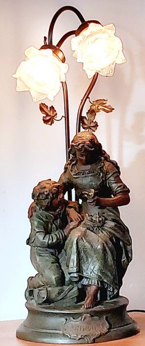 Vintage large art nouveau - vintage,