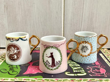 SET 3 x Mini Mugs Tankards