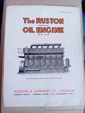 RUSTON HORNSBY  Mark VLR  OIL