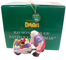 " Almost There" Coalport Figurine Father Christmas & The Snowman Boxed