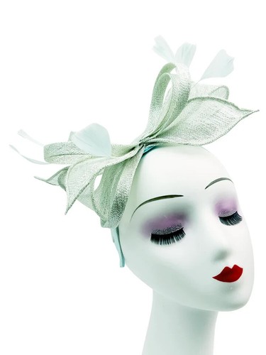 Women sinamay curls - curls, bow