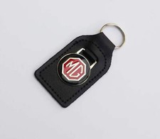 MG Chrome Red & Black Key Fob, Midget, MGA, MGC, MGB GT, Midget, MGF, MGTF etc