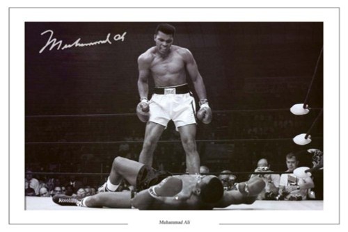 Muhammad ali boxing signed - ali,