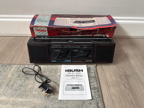 Vintage bush 6400 dual deck - 6400,